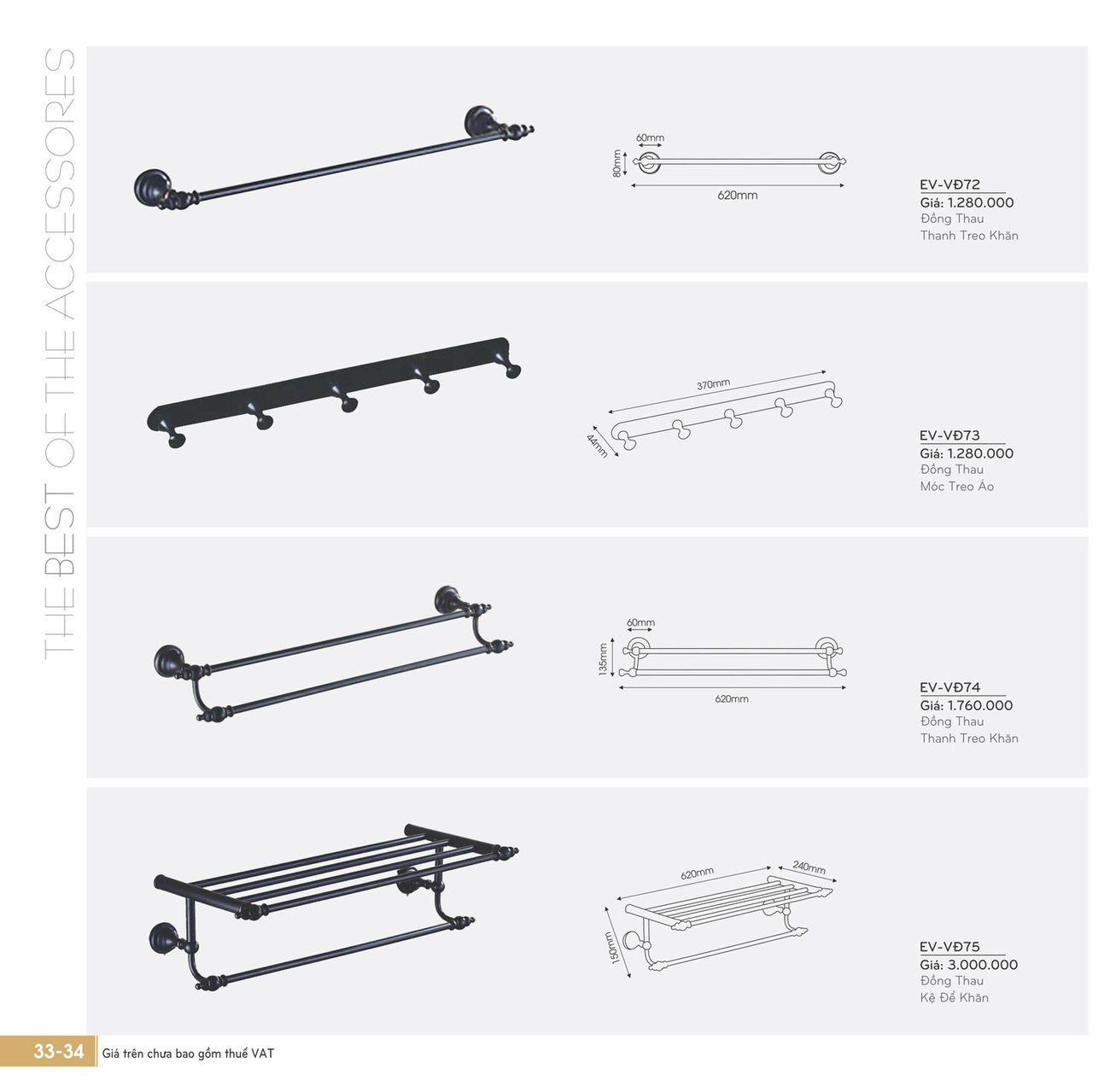 Thiết bị vệ sinh EVEREST Cổ Điển Catalogue và Bảng giá mới nhất /Page 